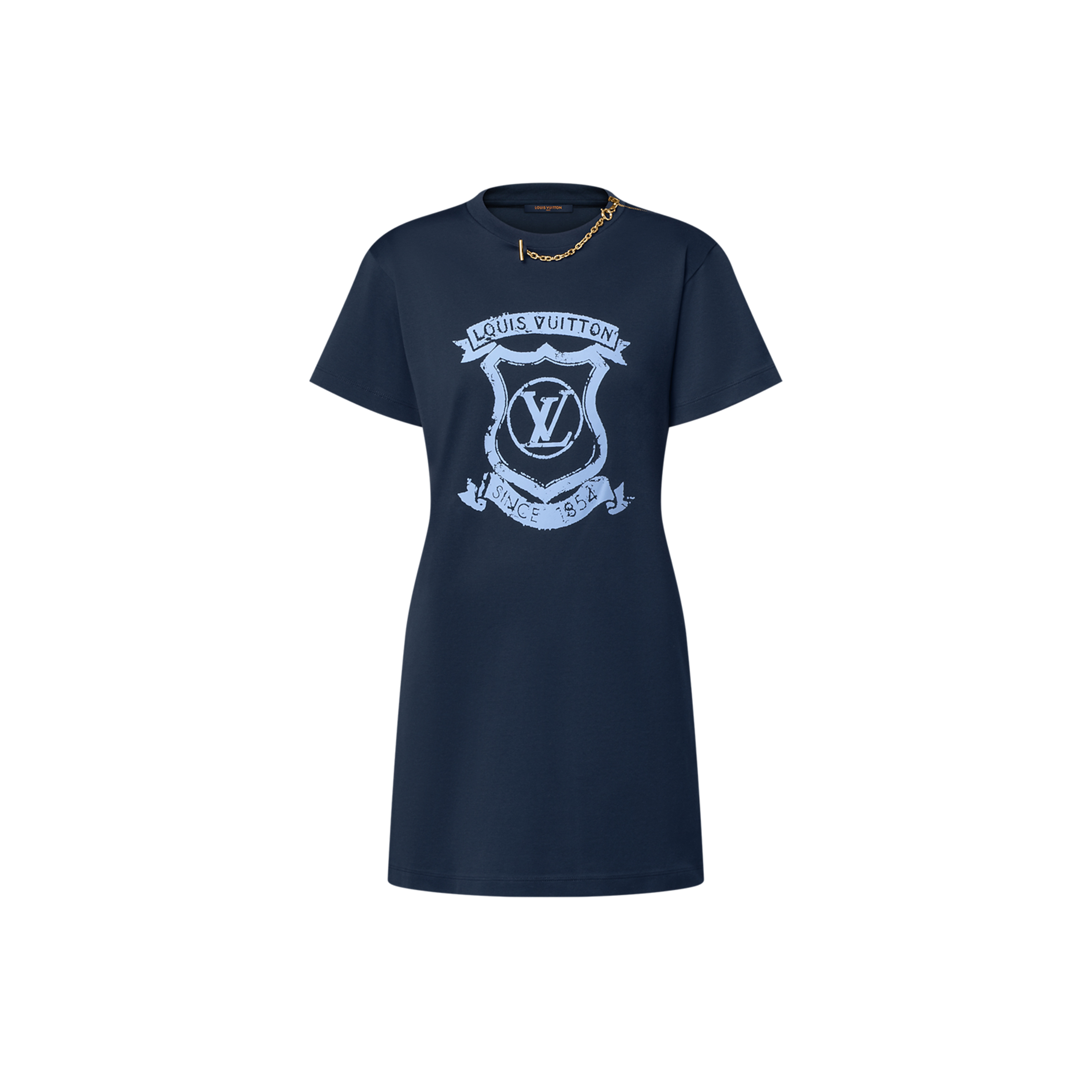 LOUIS VUITTON LV CREST T-SHIRT DRESS 1AI392